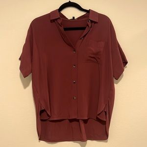 Madewell Button down blouse XXS